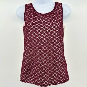 Lace Sleeveless Top